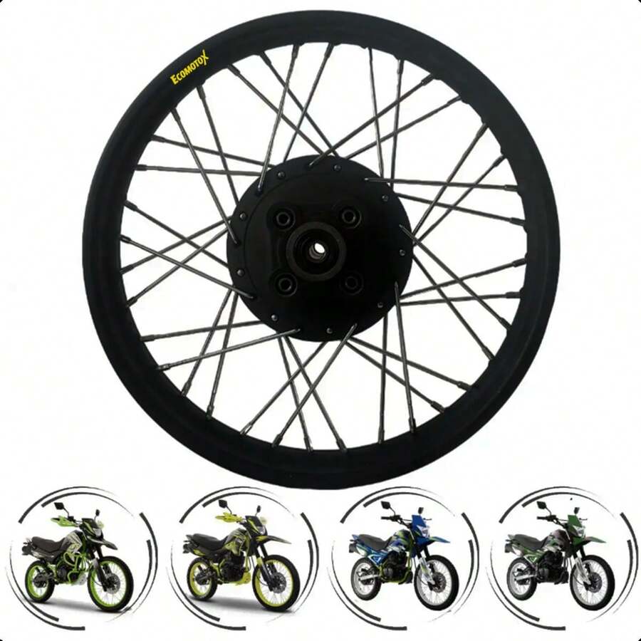 Rin Trasero 2.15 x 18 Negro Mate para DM200 / DM200
