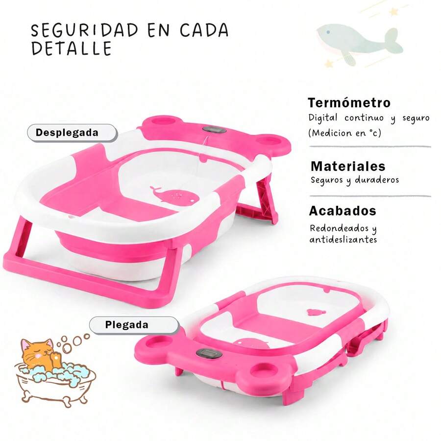 TINA DE BAÑO MODERNA PLEGABLE