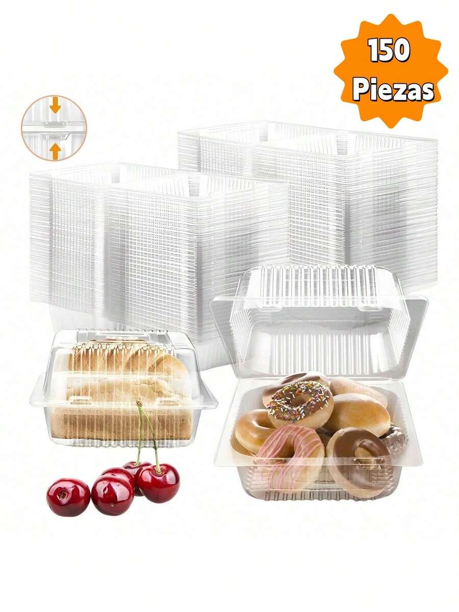 Caja de plástico transparente