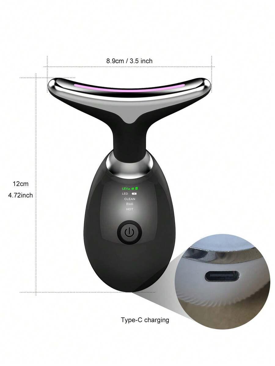 Masajeador de mano LED