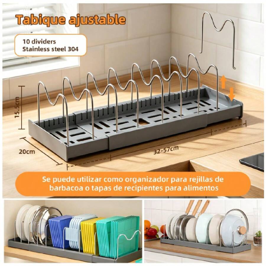 Organizador de Sartenes y Ollas