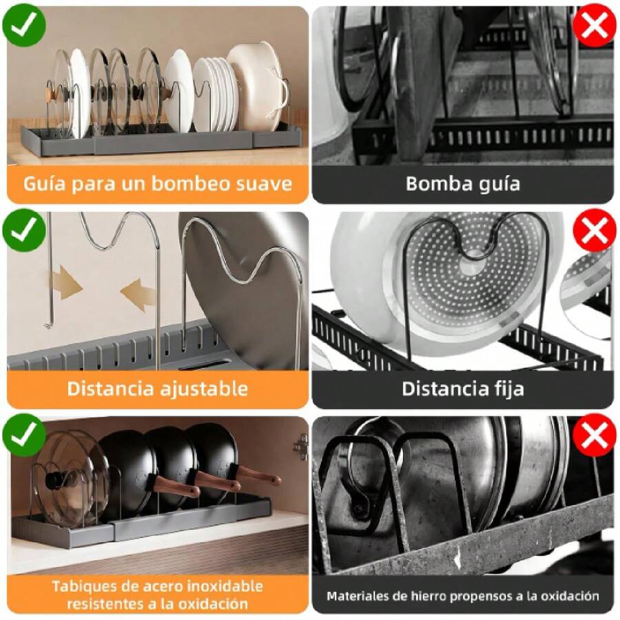Organizador de Sartenes y Ollas