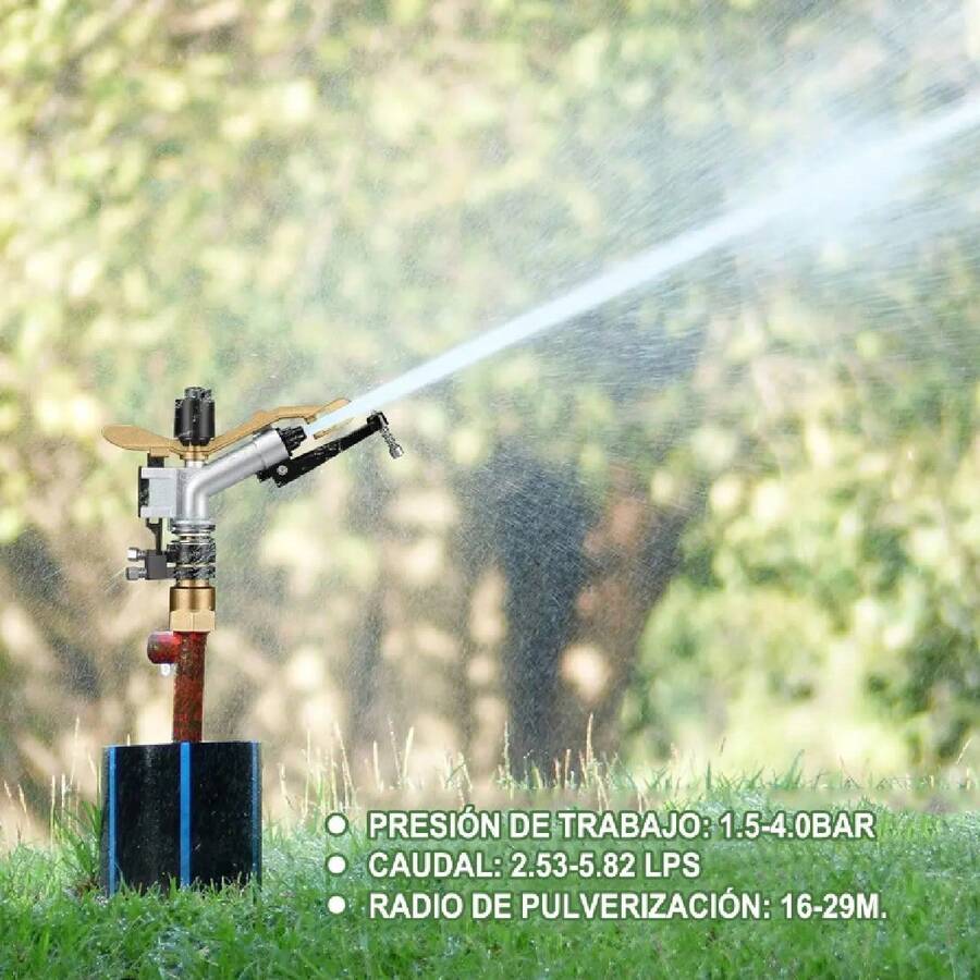 Aspersores de Riego Agrícola de Gran Rendimiento