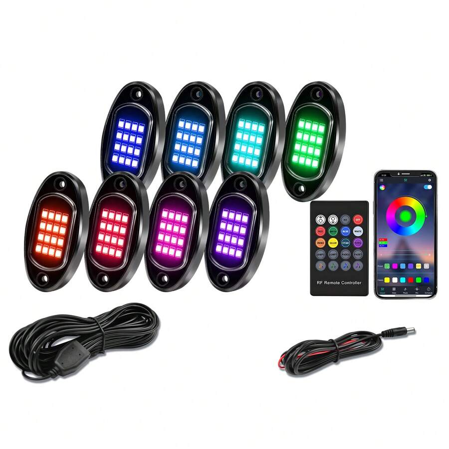 8 Pods Kit de Luces LED