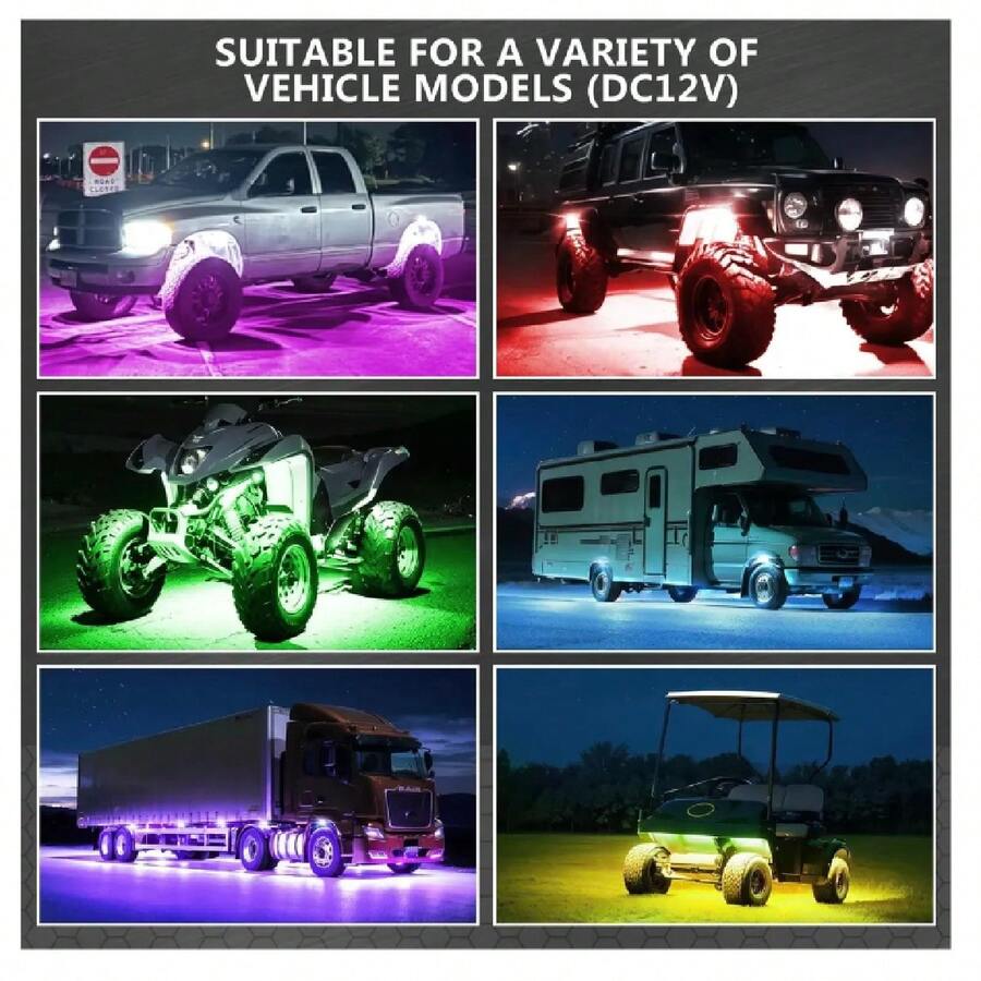8 Pods Kit de Luces LED
