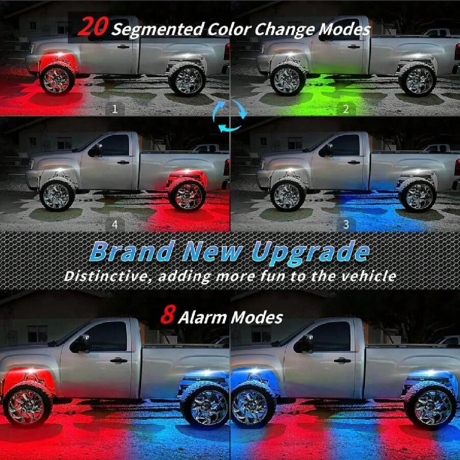 8 Pods Kit de Luces LED