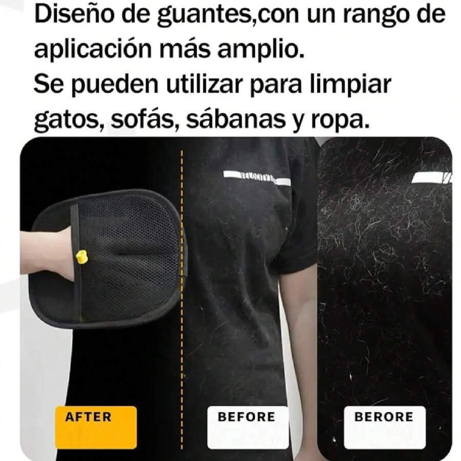 Guante Eliminador de Pelo para Mascotas