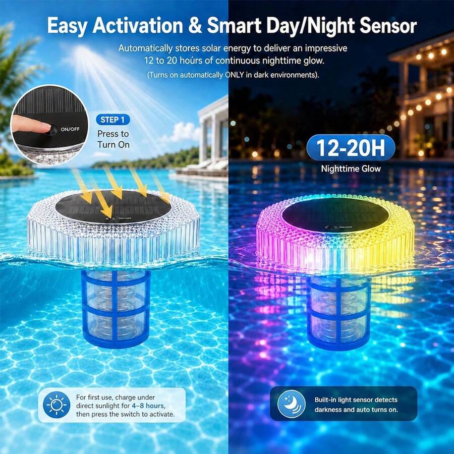 Ionizador solar flotante