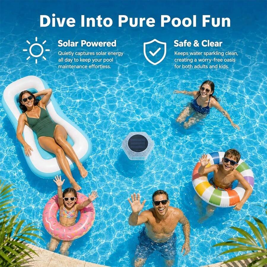 Ionizador solar flotante