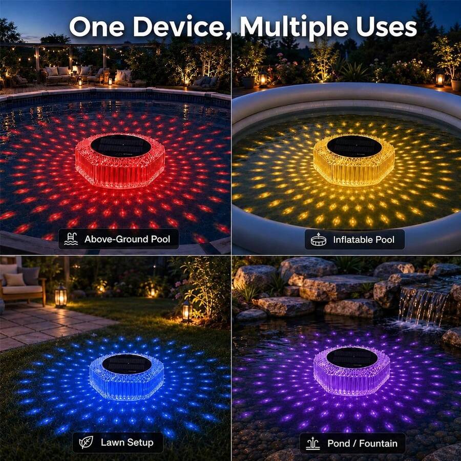 Ionizador solar flotante