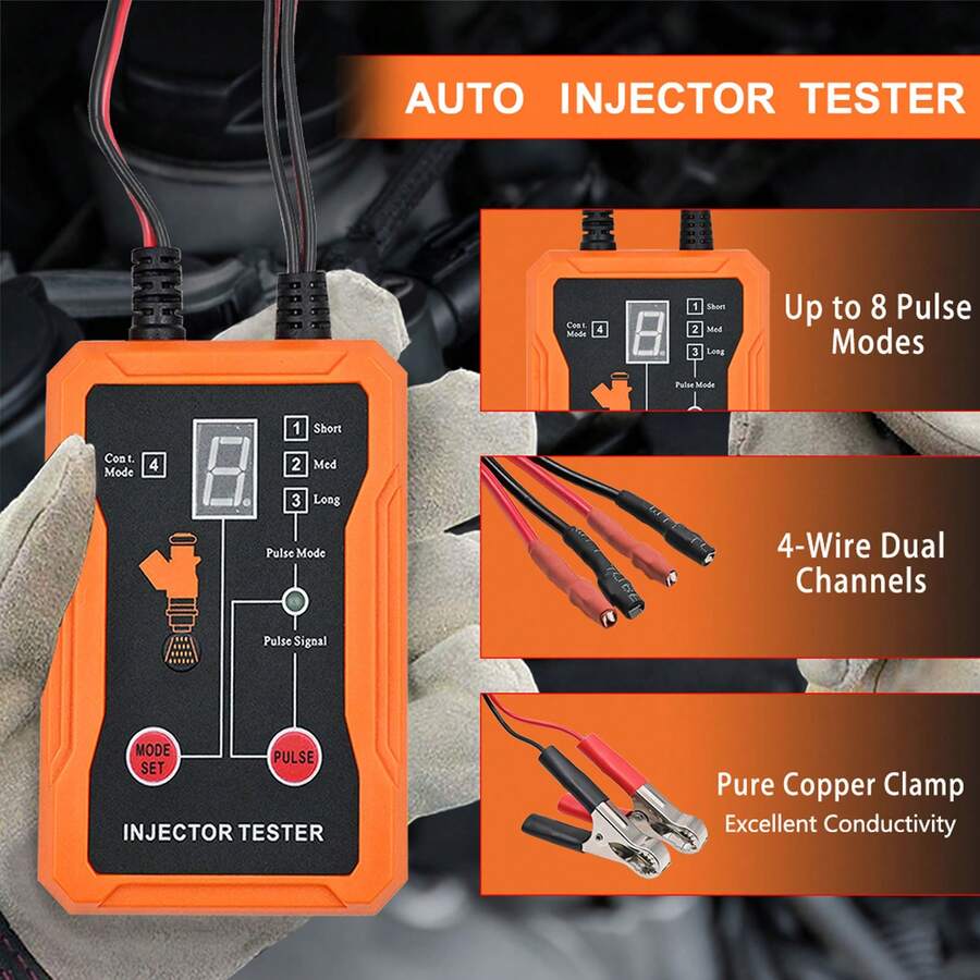 Kit de Probador de Inyectores de para Automóviles 2 en 1
