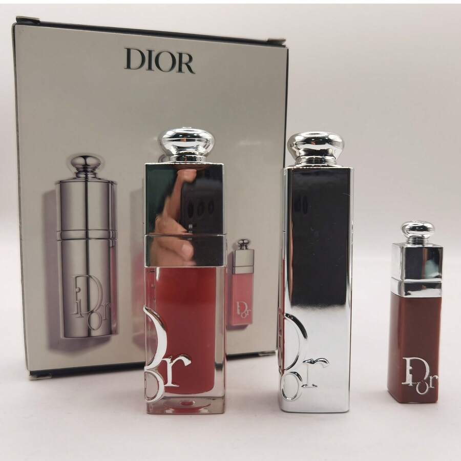 DlOR Addict Natural Glow Lip Essentials Gift Set 3 Piezas+bolsa