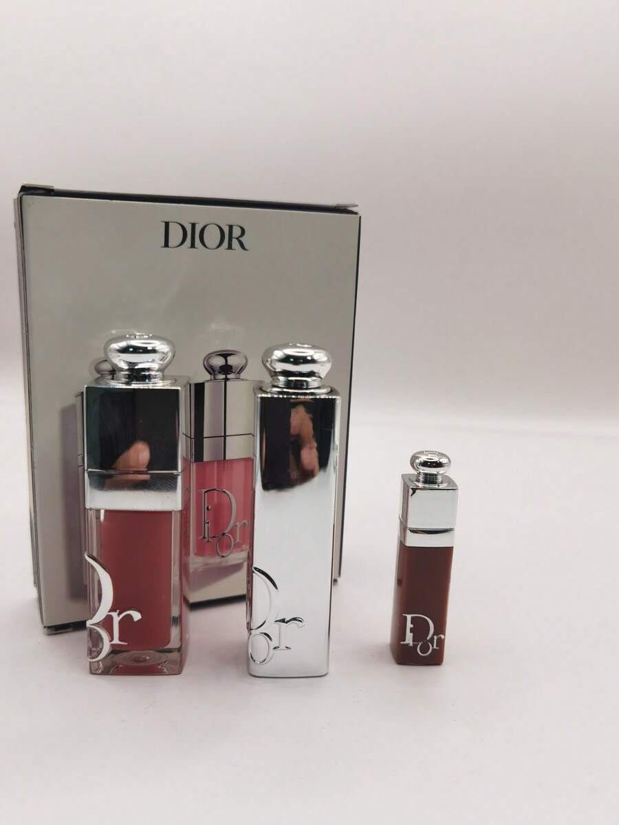 DlOR Addict Natural Glow Lip Essentials Gift Set 3 Piezas+bolsa
