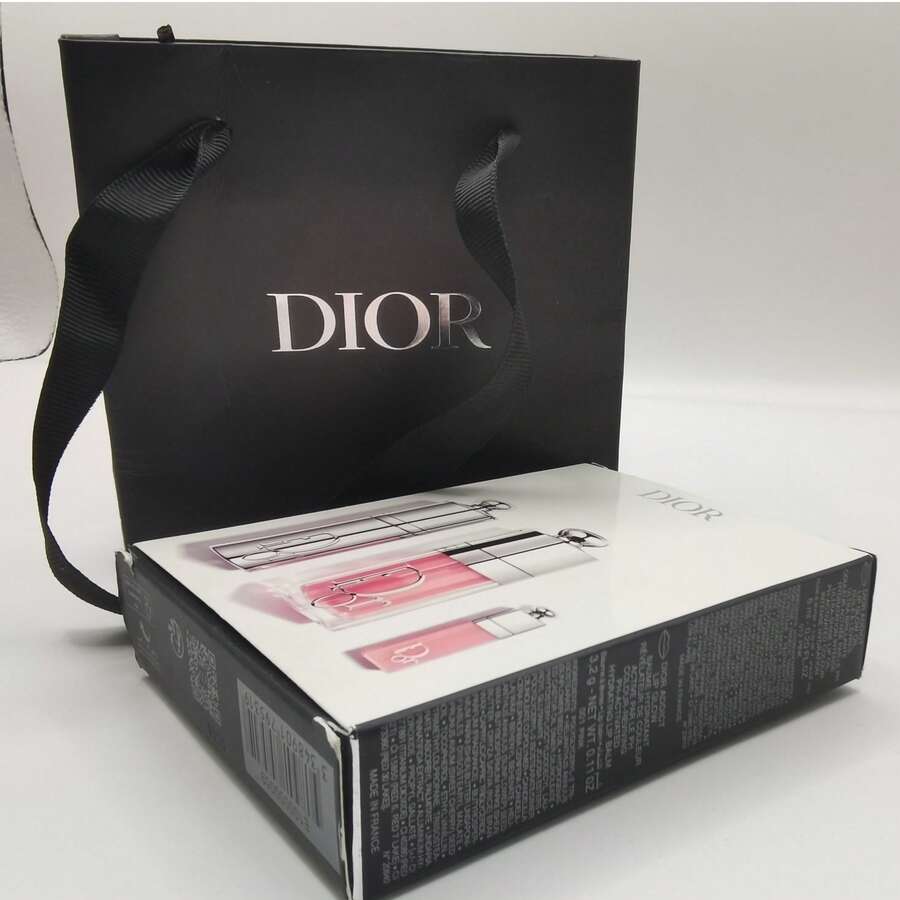 DlOR Addict Natural Glow Lip Essentials Gift Set 3 Piezas+bolsa