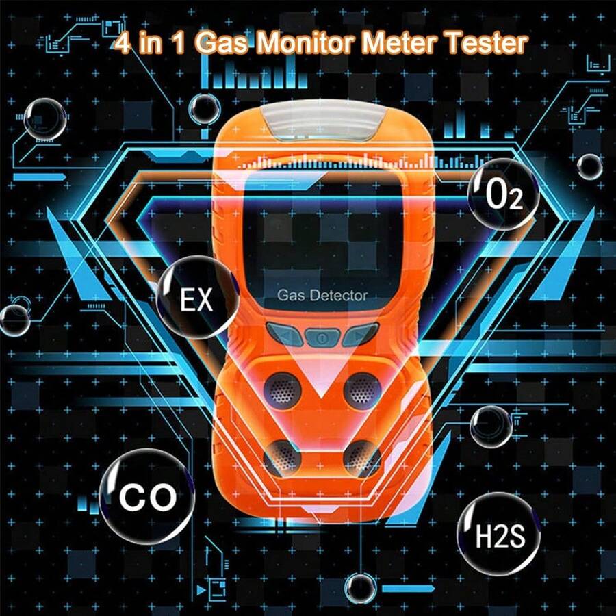 Monitor de 4 Gases