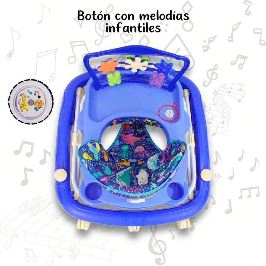 Andadera Bebé Musical Regulable