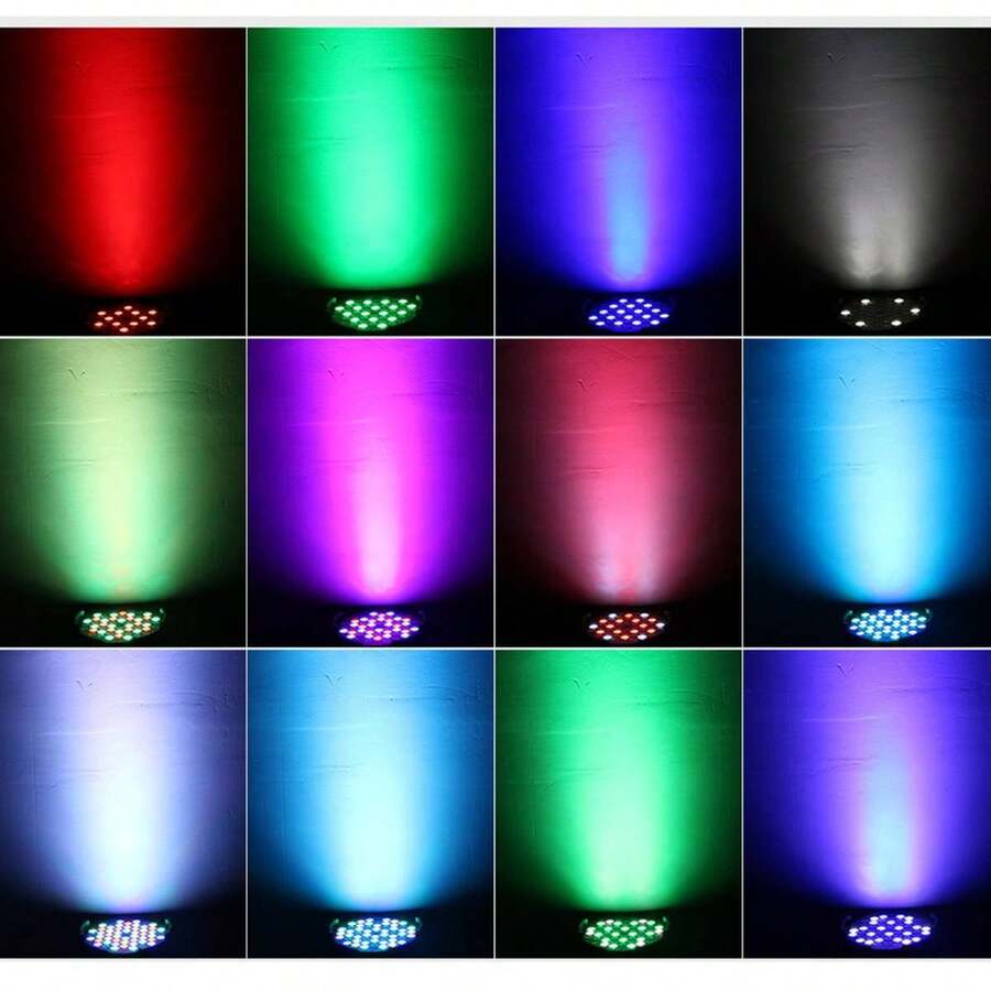 60 LEDs, luces PAR para DJ