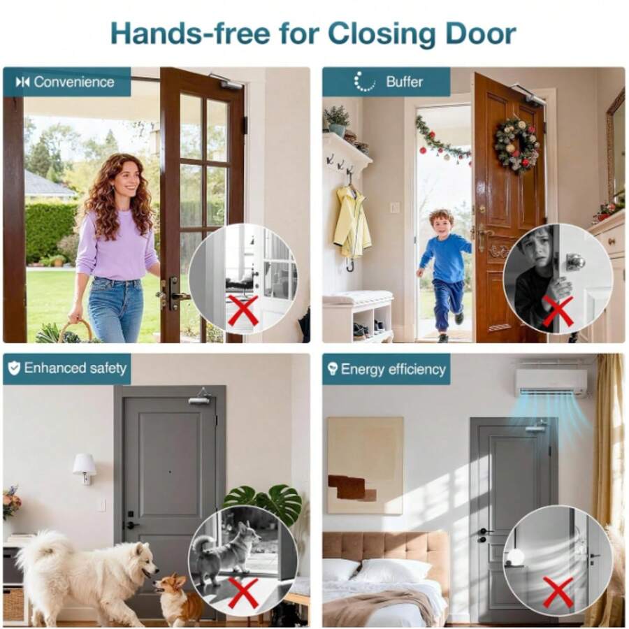 Cierra Puertas Hidraulico Ajustable