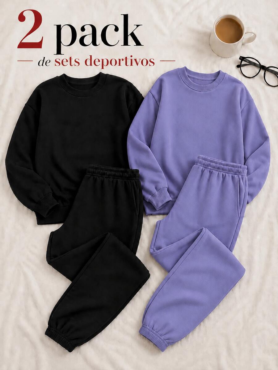 Conjunto 4 pz sudadera
