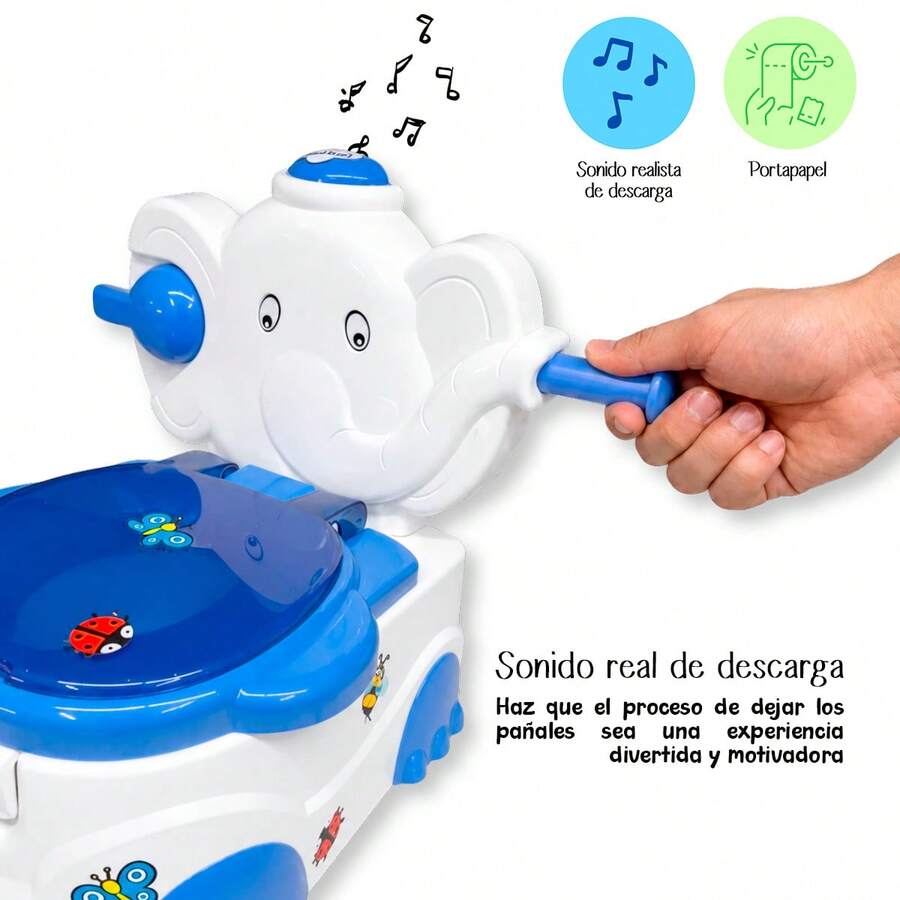 Bañito Elefantito Musical Y Dispensador Angelin Baby Is-01b