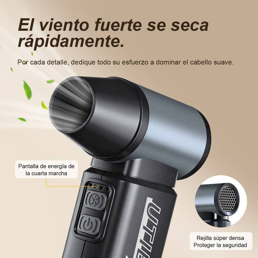 Soplador de polvo turbina