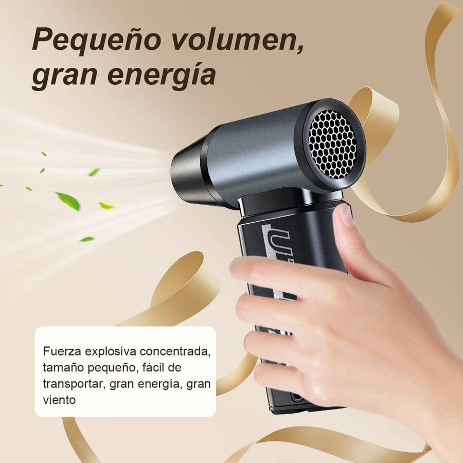 Soplador de polvo turbina