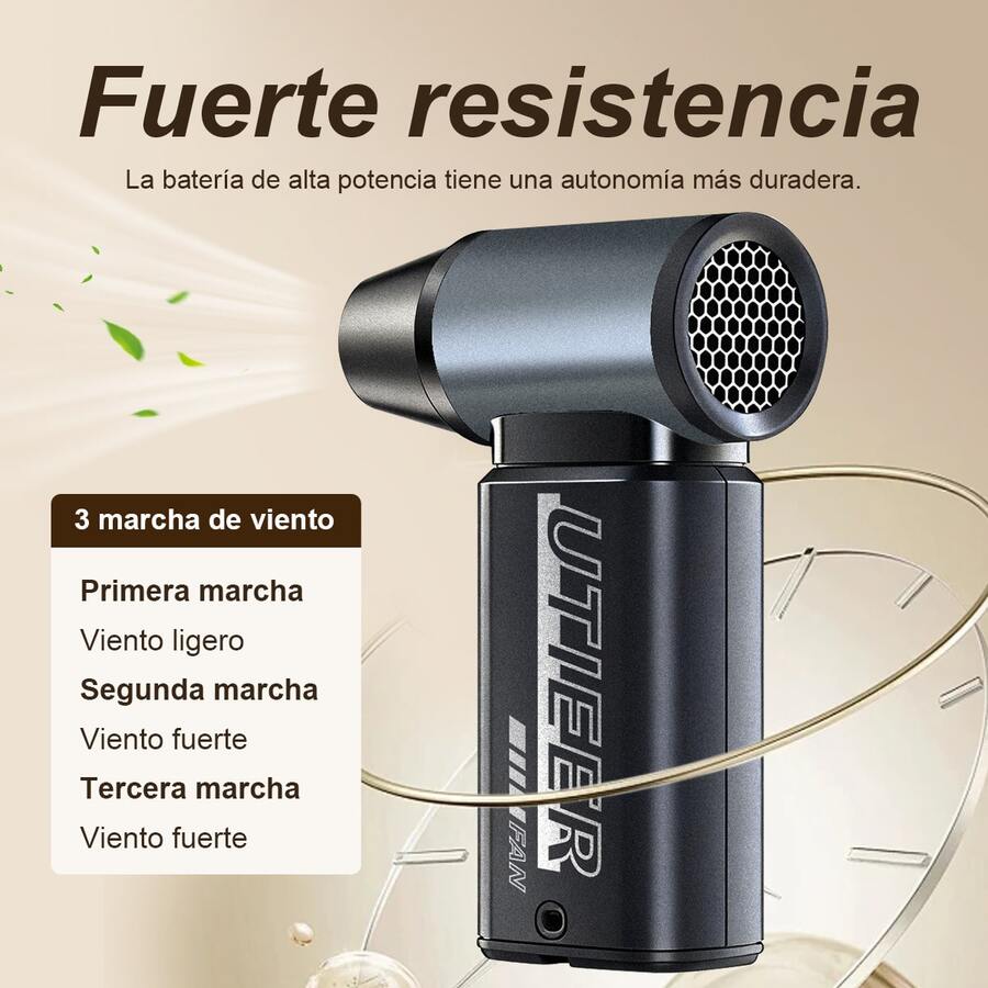Soplador de polvo turbina