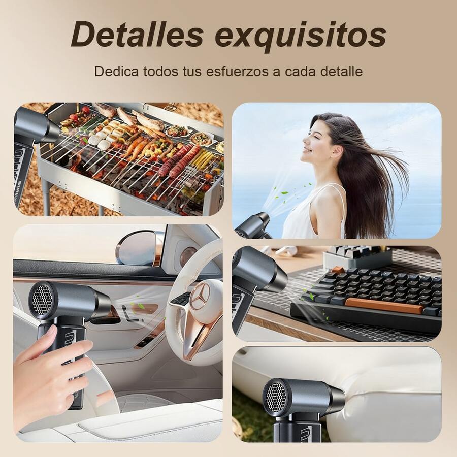Soplador de polvo turbina