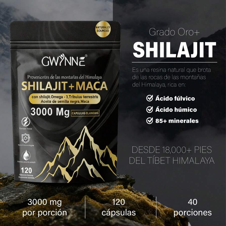Shilajit + Maca del Himalaya