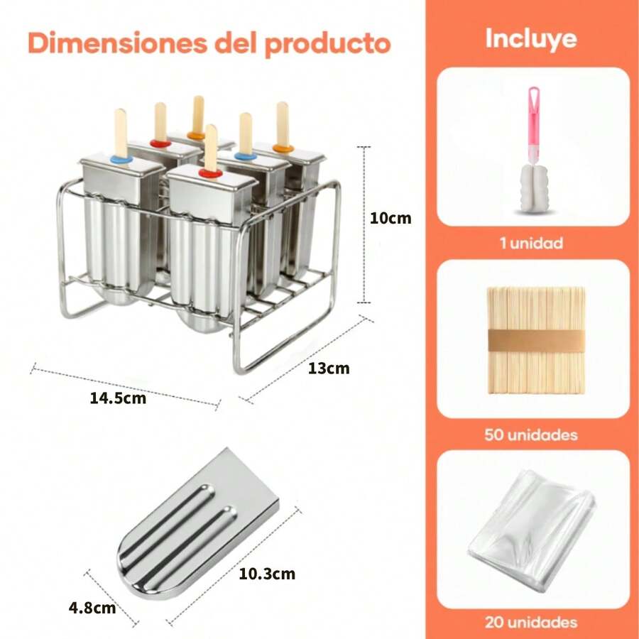 Moldes para helados