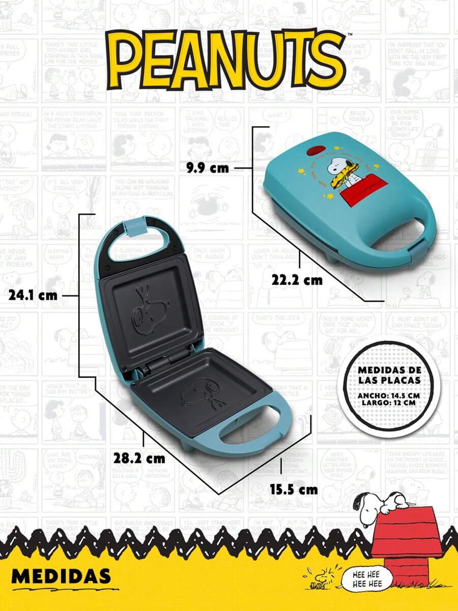 RCA Peanuts Sandwichera Eléctrica