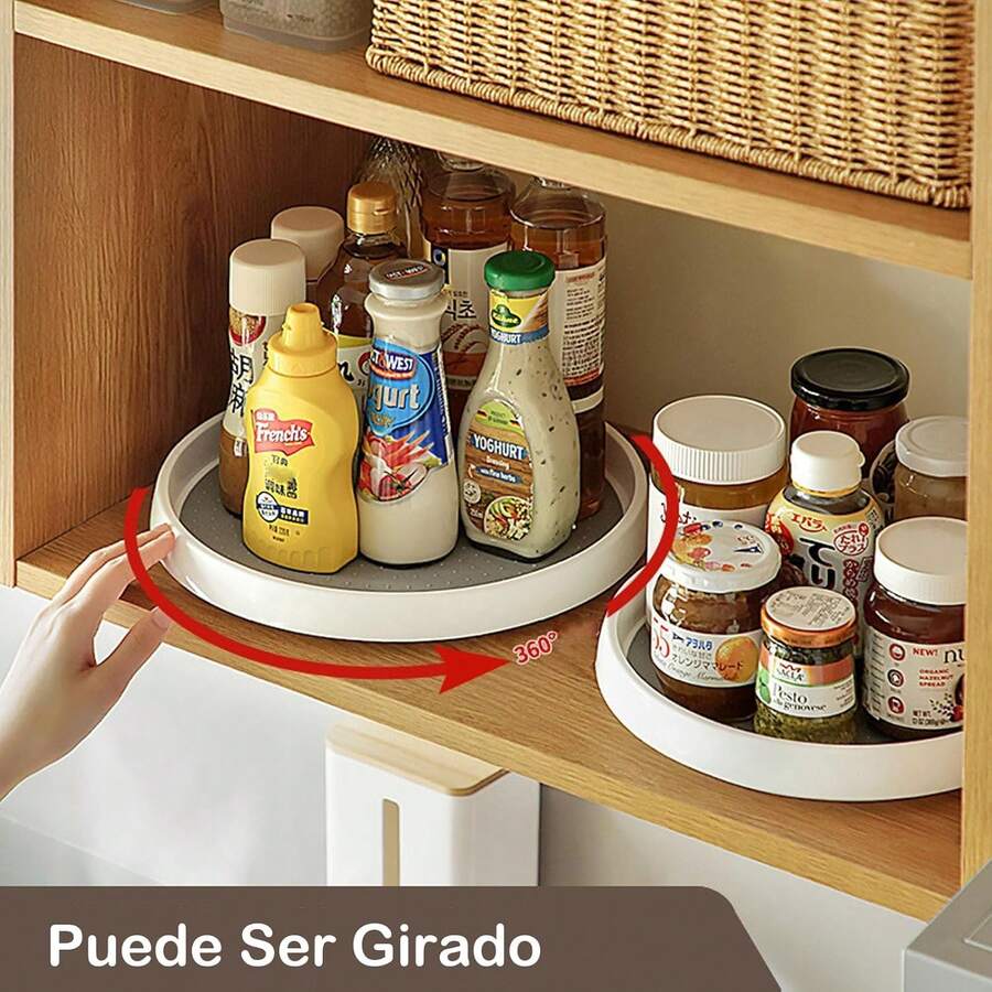 Bandeja organizadora giratoria