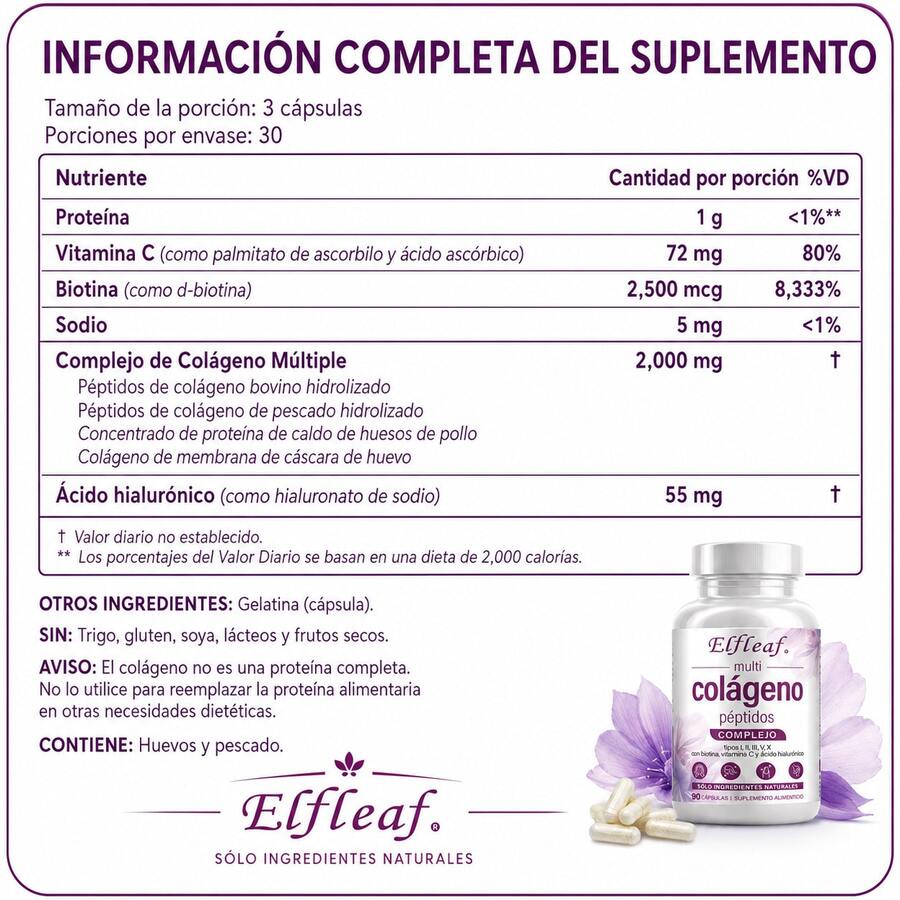 Elfleaf Multi Colágeno