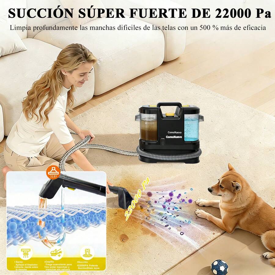 Aspiradora Para Limpiar Alfombras