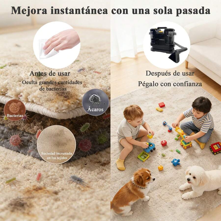 Aspiradora Para Limpiar Alfombras