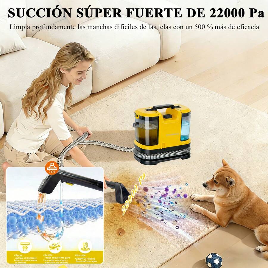 Aspiradora Para Limpiar Alfombras