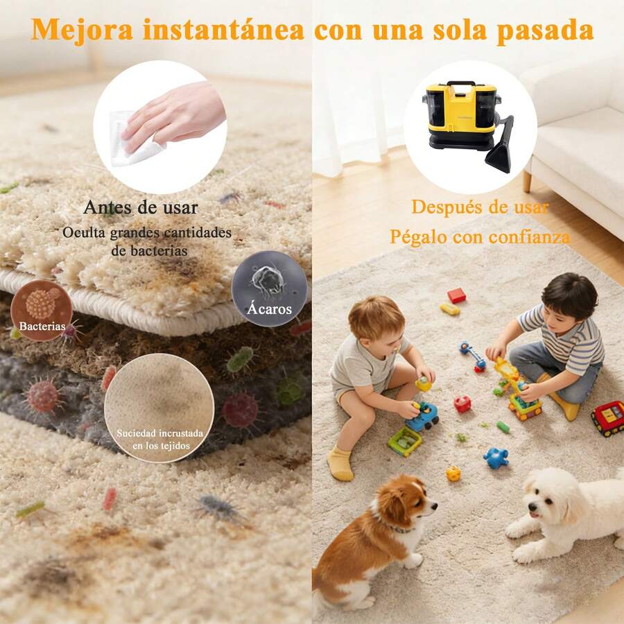 Aspiradora Para Limpiar Alfombras