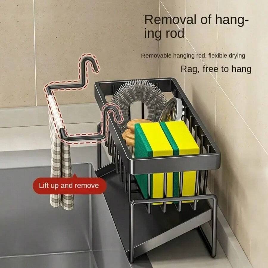 Organizador Multifuncional para Fregadero de Cocina