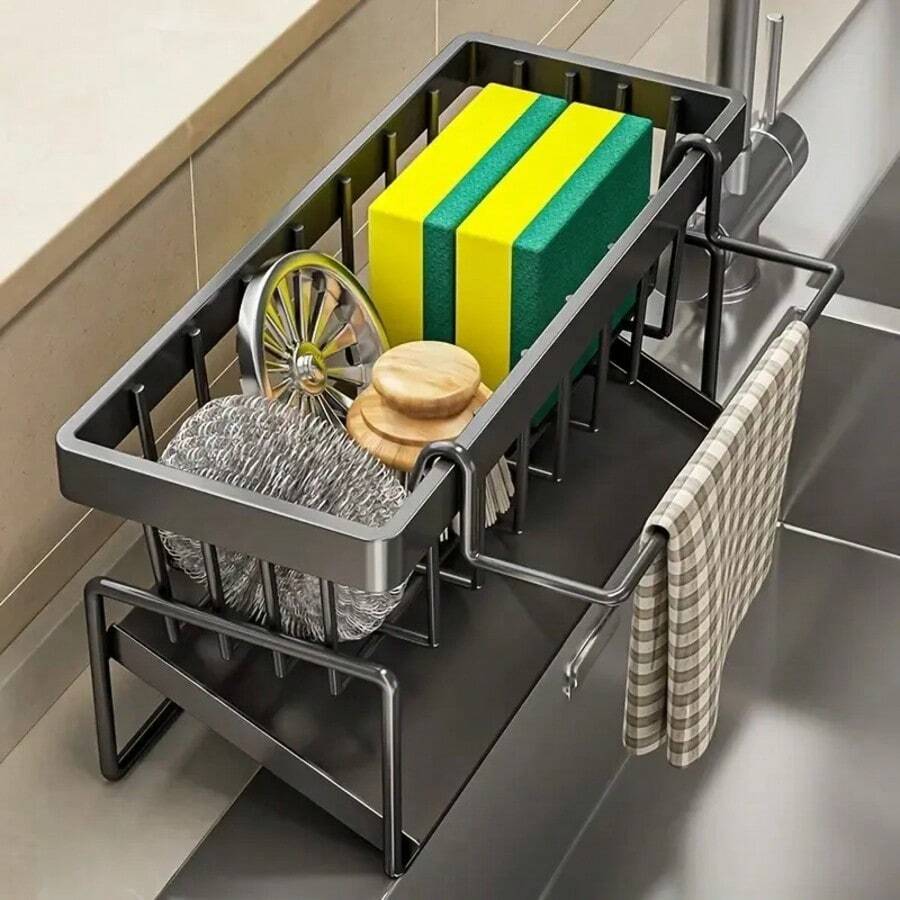 Organizador Multifuncional para Fregadero de Cocina