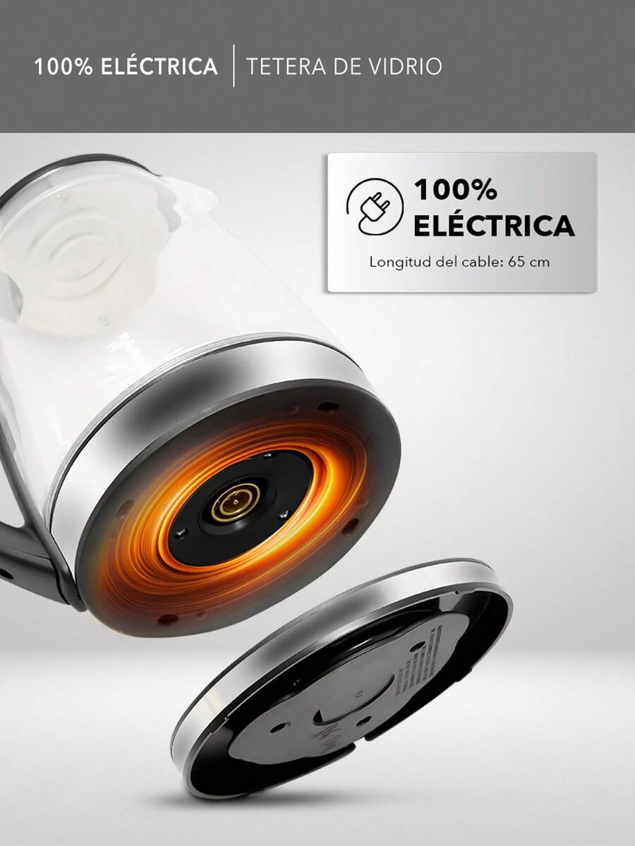 RCA Tetera Eléctrica de Vidrio