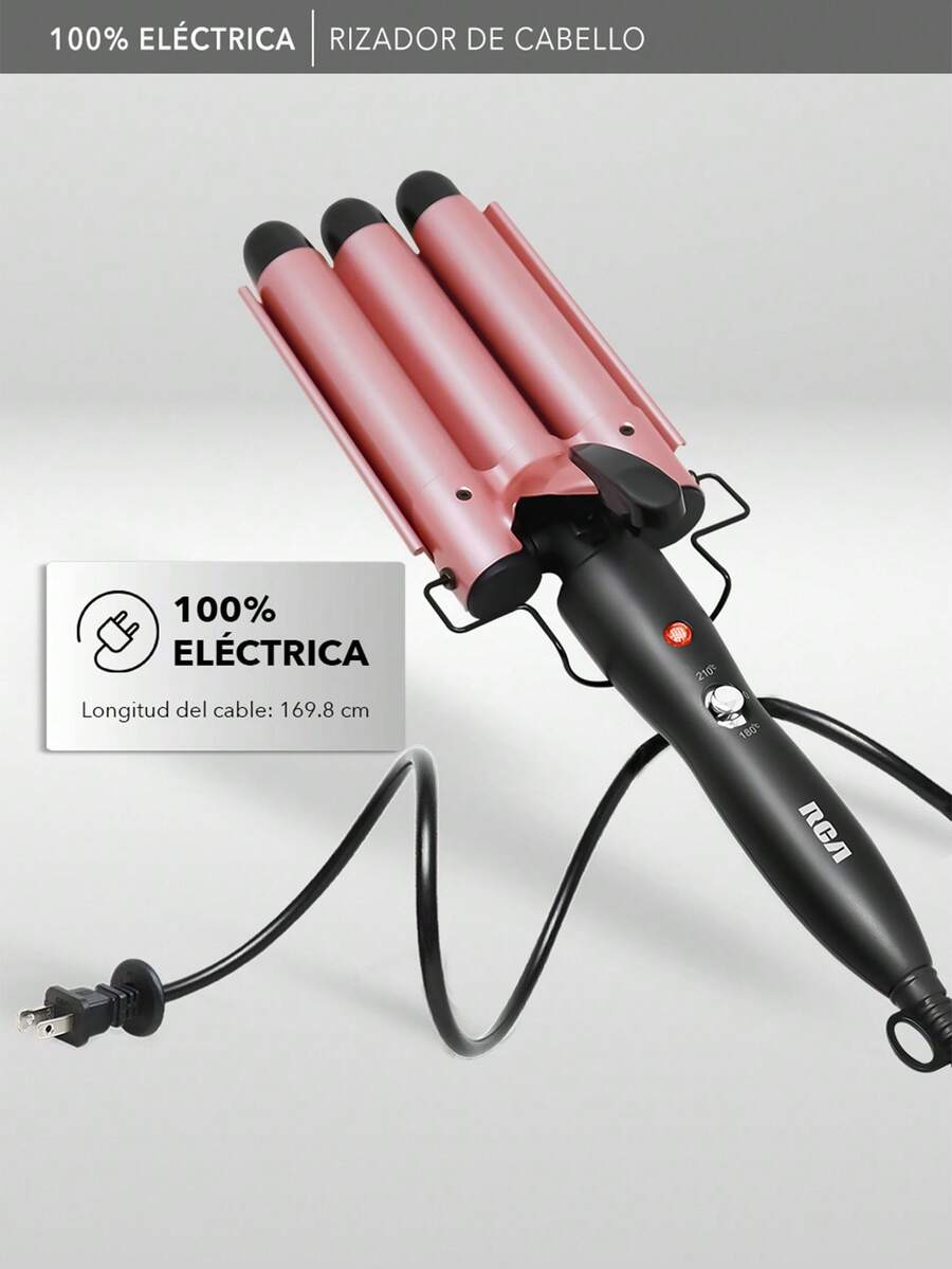 RCA Rizador de Cabello Tipo Wafflera