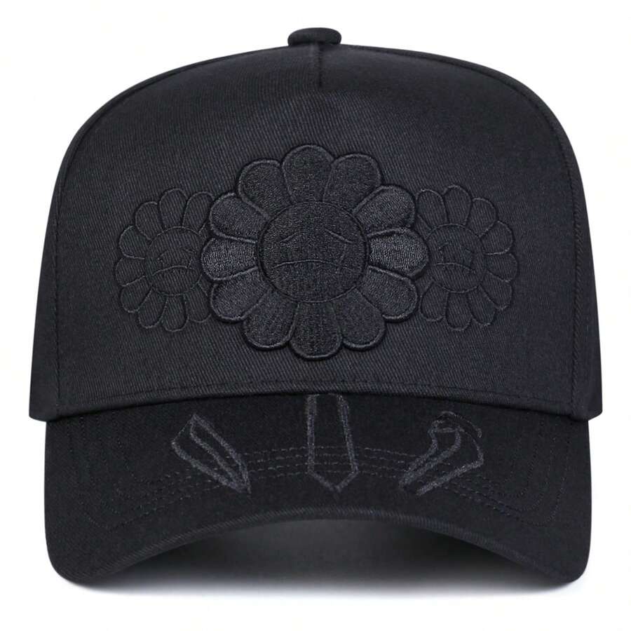 Gorra de camionero con girasol