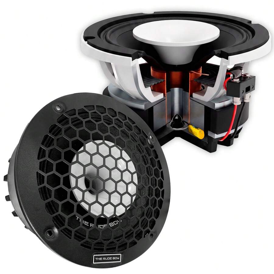 Par Bocinas Medio 6.5 Steelpro