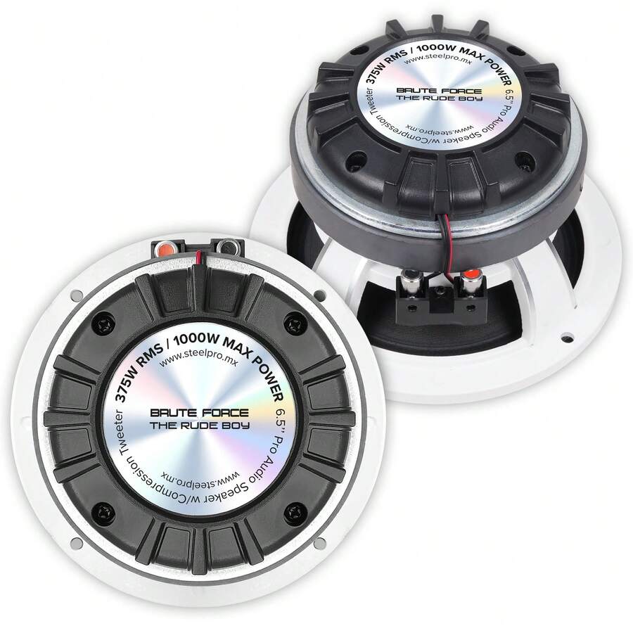 Par Bocinas Medio 6.5 Steelpro