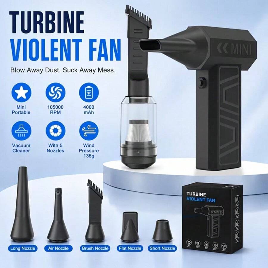 Ventilador soplador 2 en 1