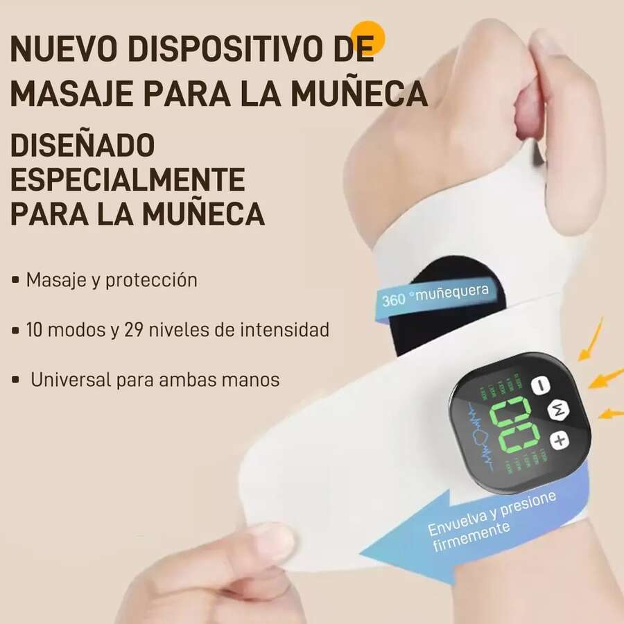 Muñequera Eléctrica con Calor