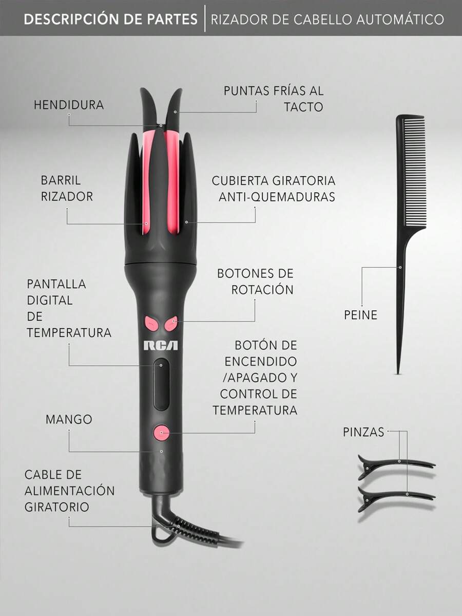 RCA Rizador de Cabello Automático