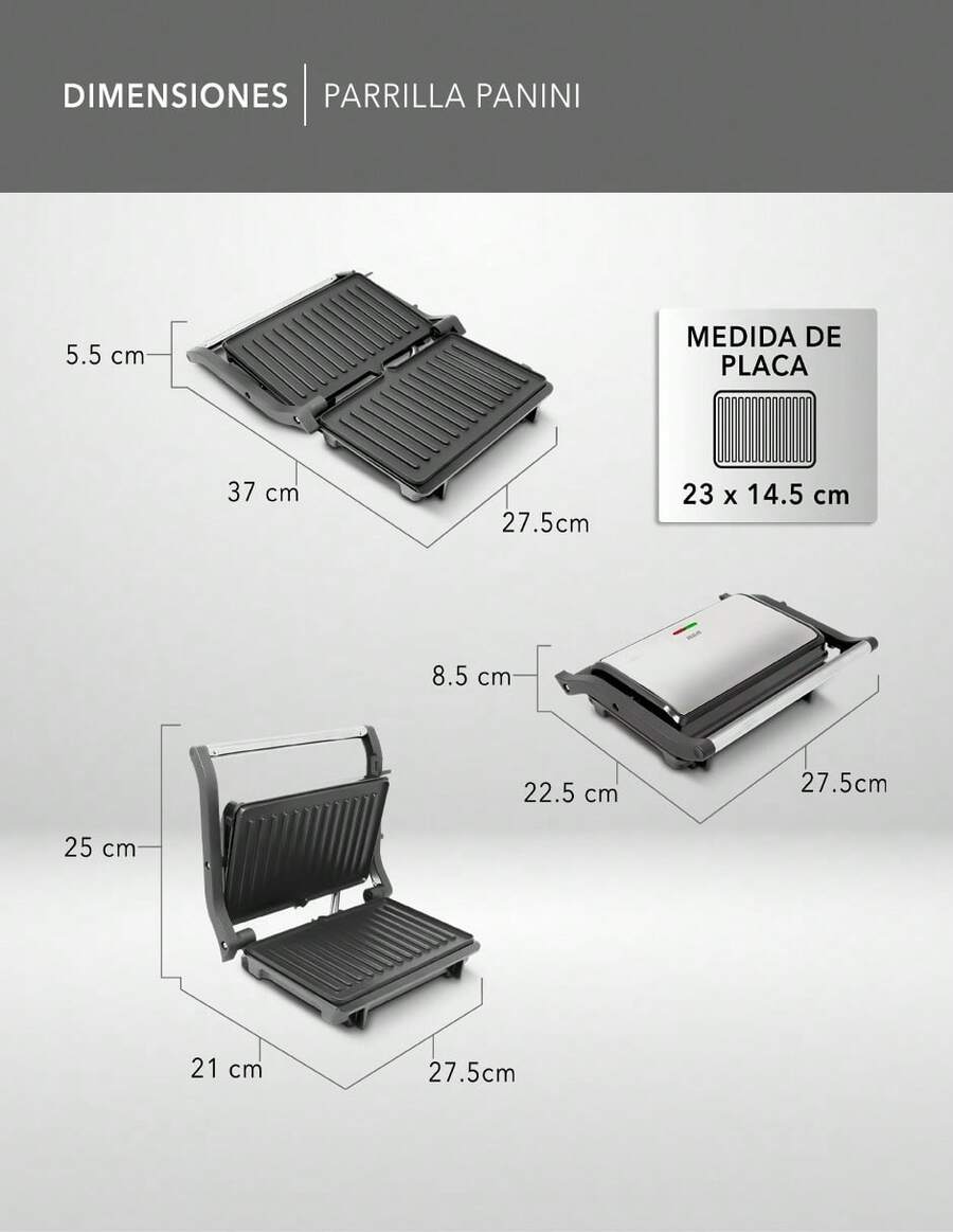 Parrilla Panini Press