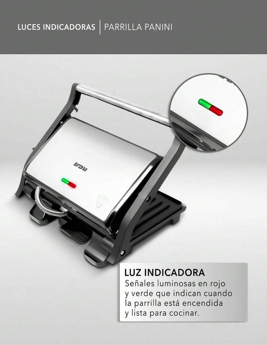 Parrilla Panini Press