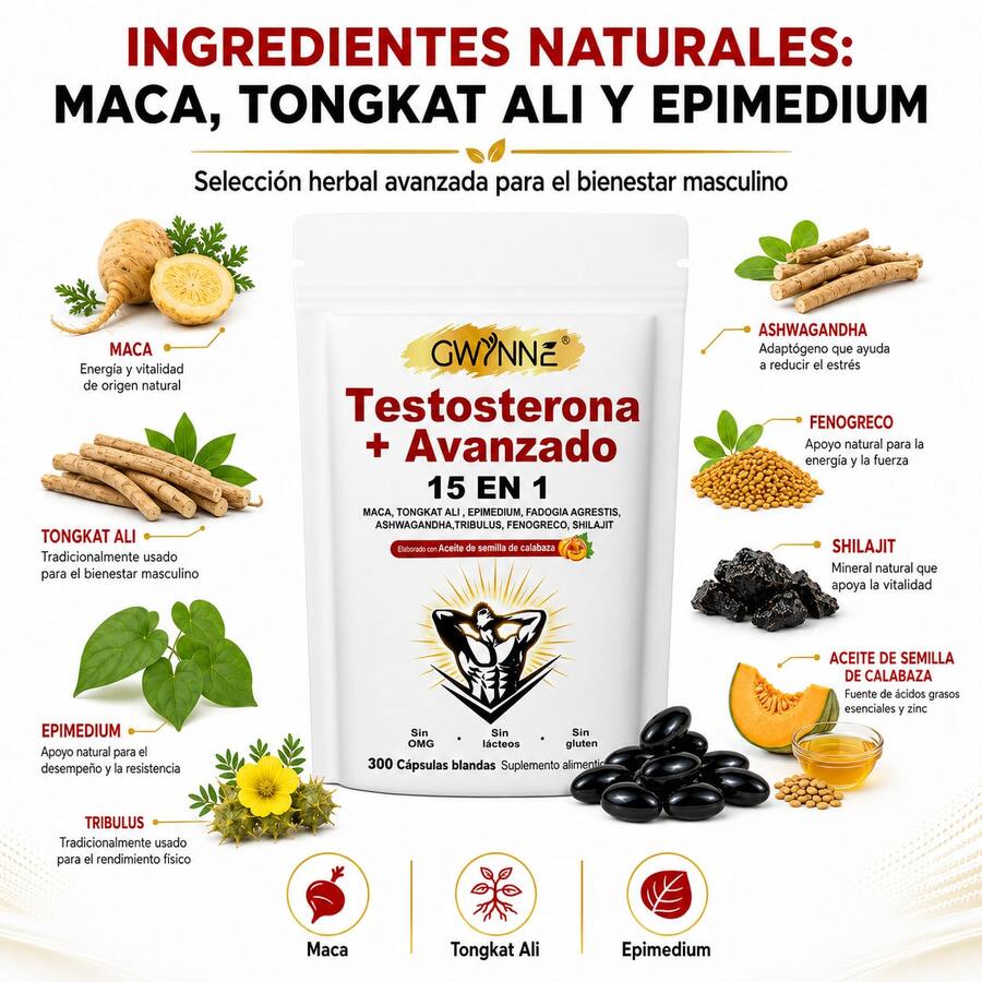Testosterona Avanzado Suplemento